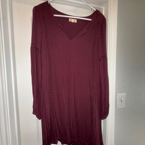 Bohemian Shift Dress Size S